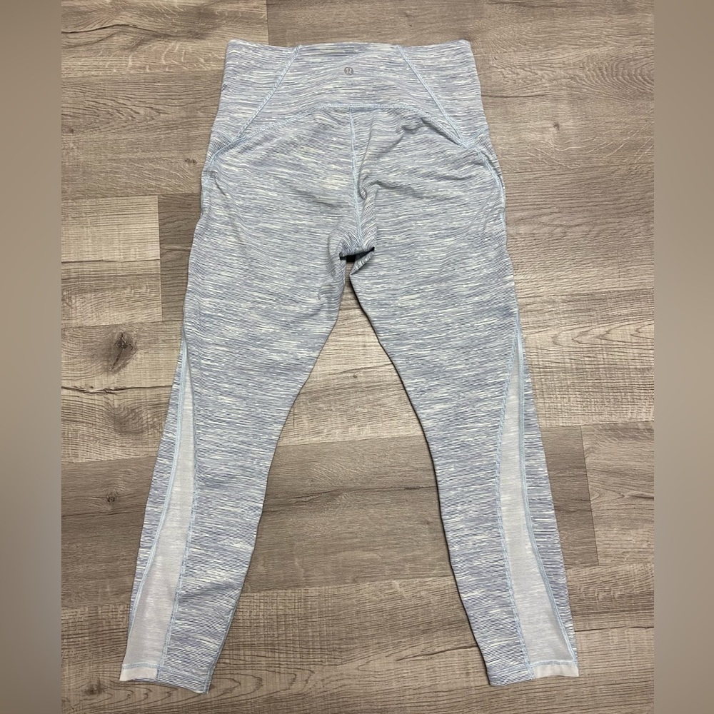 Lululemon Athletica Women’s Train Times Grey High Waist Leggings